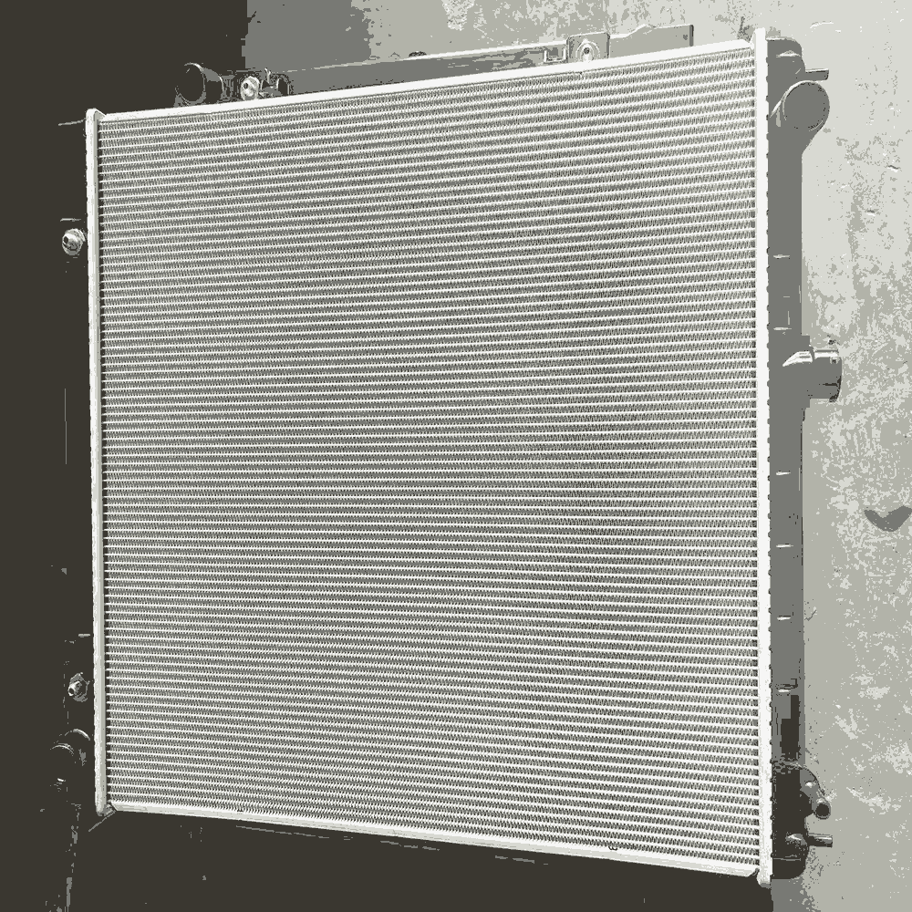 Radiateur de voiture 21460-VC200 adapté à Nissan Patrol Y61 Safari 2007 4,8 l au radiateur de refroidissement du moteur