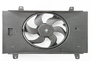 CK1301200W4 Ventilateur de radiateur électronique pour climatiseur compatible avec Changan Kuayue V5 1,5 L, DFSK Sokon K07S (prise ronde), Jinbei T50 | Hanbo® Vente en gros